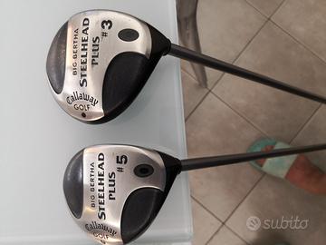 Legni 3 e 5 callaway big bertha