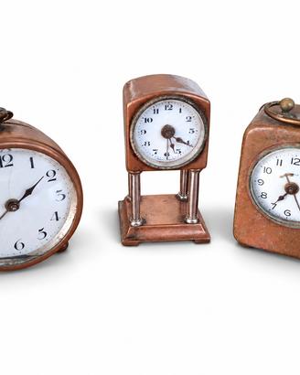 Set Orologi Rame Fine 1800