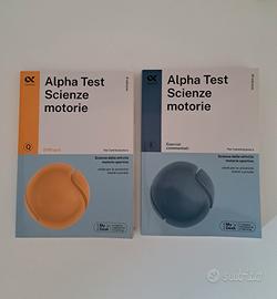 Libri Aplha Test per Scienze motorie