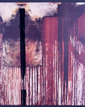 Hermann Nitsch - "Übermalte Bild - Lithographen"