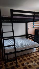Letto a castello matrimoniale 