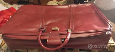 Valigia Vintage in pelle anni 70