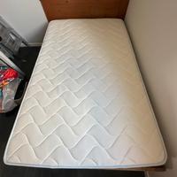 Struttura letto + Materasso una piazza e mezzo