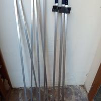 ricambi, aste, gambe gazebo alluminio 