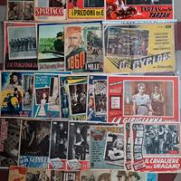 Lotto 24 fotobuste cinema film anni 40 50 italiani
