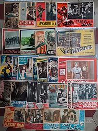 Lotto 24 fotobuste cinema film anni 40 50 italiani