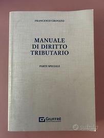 Manuale diritto tributario parte speciale Crovato