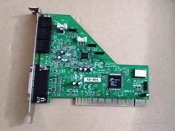 Schede PCI: audio-midi, video e modem