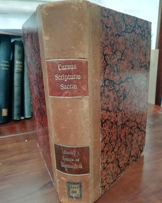 Libro antico del 1896. Commentarius  S. Pauli 