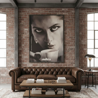 INSEGNA ORIGINALE CALENDARIO LAVAZZA 1998