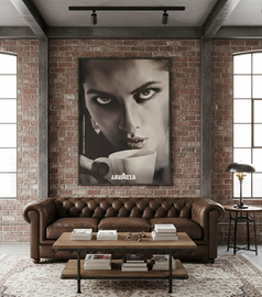 INSEGNA ORIGINALE CALENDARIO LAVAZZA 1998