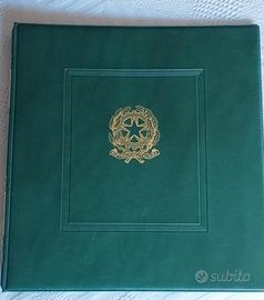 Francobolli cartella Marini Postiglione Verde