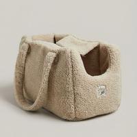 🐶 Borsa Trasportino per Cani Bouclè