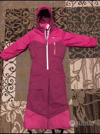 Tuta sci bambina intera