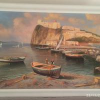 Quadro Ischia - Castello Aragonese, G. De Bellis