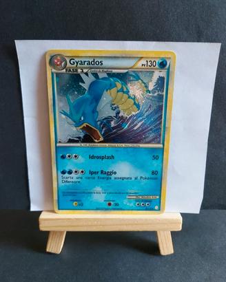 Carta Pokemon Gyarados Holo 4/123 HGSS ITA