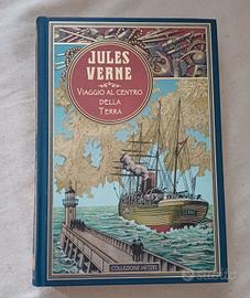 Libro Viaggio al centro della terra Jules Verne