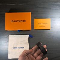 bracciale nero louis vuitton 