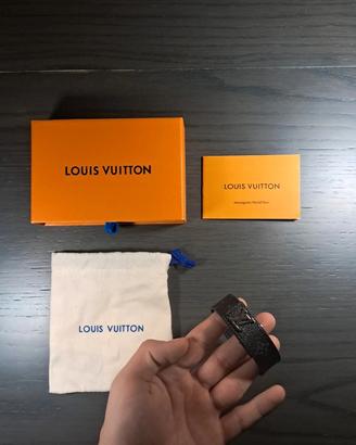 bracciale nero louis vuitton 