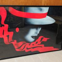 poster vintage Rouge Et Noir Art di Robin 1985


