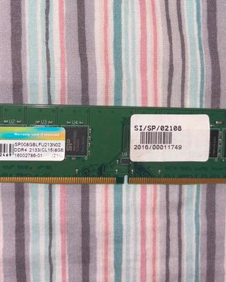 RAM Silicon Power 8GB DDR4 2133MHz