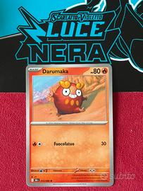 Darumaka BLK 013 Luce Nera pokemon ita