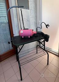 Tavolo da toeletta e soffiatore