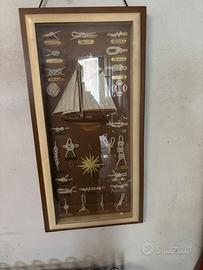 Quadro con nodi marinari