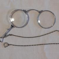 Occhiali vittoriani lorgnette chiudibili a scatto