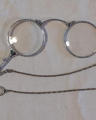Occhiali vittoriani lorgnette chiudibili a scatto