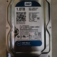 Hard Disk 3,5" SATA Western Digital WD10EZEX 1 TB
