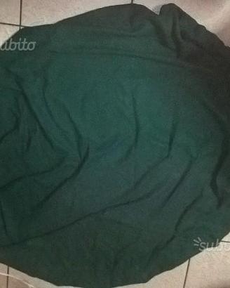 Tovaglia verde per tavolo rotondo da gioco