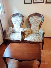 SALOTTINO COMPLETO 3 PEZZI
