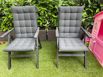 Sedie  ikea da giardino/terrazzo