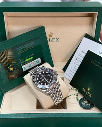 Rolex GMT master II , 126710GRNR “Bruce Wayne”