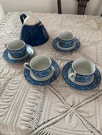 Set tazzine e teiera Fine Master Porcelain