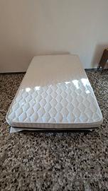 Letto da una piazza e mezzo (Rete + Materasso)