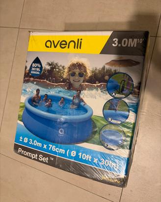 Piscina gonfiabile Avneli 3m x 76 cm
