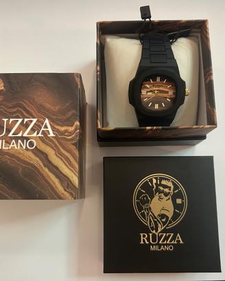 orologio  ruzza watch occhio di tigre