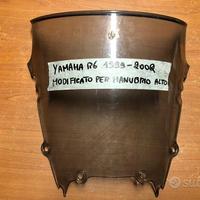 Parabrezza modifica manubrio alto Yamaha R6 99-02