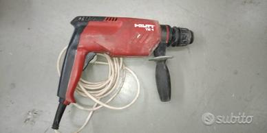 Perforatore hilti e smerigliatrice con dischi 