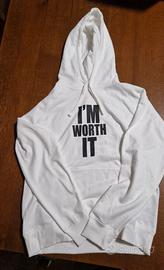 Felpa bianca L l'oréal