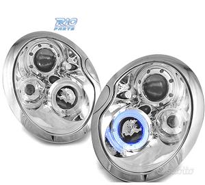 FARI MINI COOPER 01-04 OCCHI ANGEL CROMATI