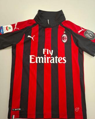 maglia milan originale bambino