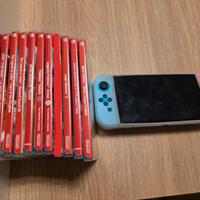 Nintendo switch oled con giochi