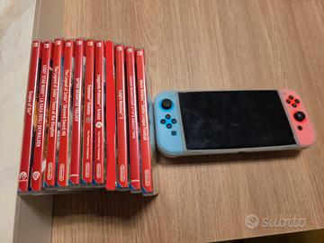 Nintendo switch oled con giochi
