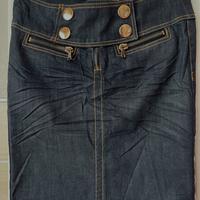 Gonna jeans elasticizzata tg XS"Sexy Woman"