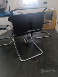 3 Sedie  MR Chair Knoll Ludwig Mies van der Rohe