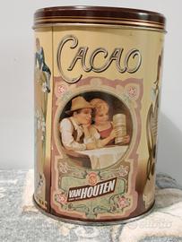 Barattolo di latta Cacao Van Houten
