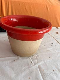 vaso piu capoello fiorato